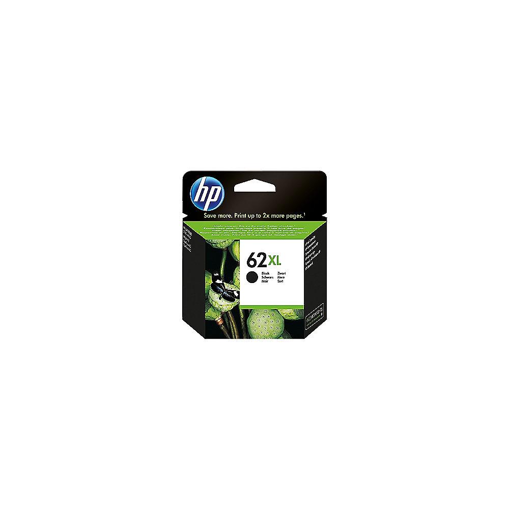 HP 62 XL Original Druckerpatrone Schwarz C2P05AE für ca. 600 Seiten