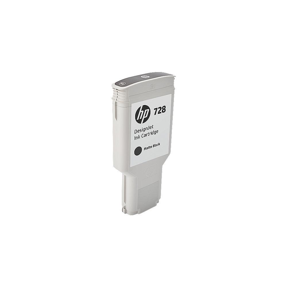 HP 728 Original Druckerpatrone mattschwarz 300ml F9J68A