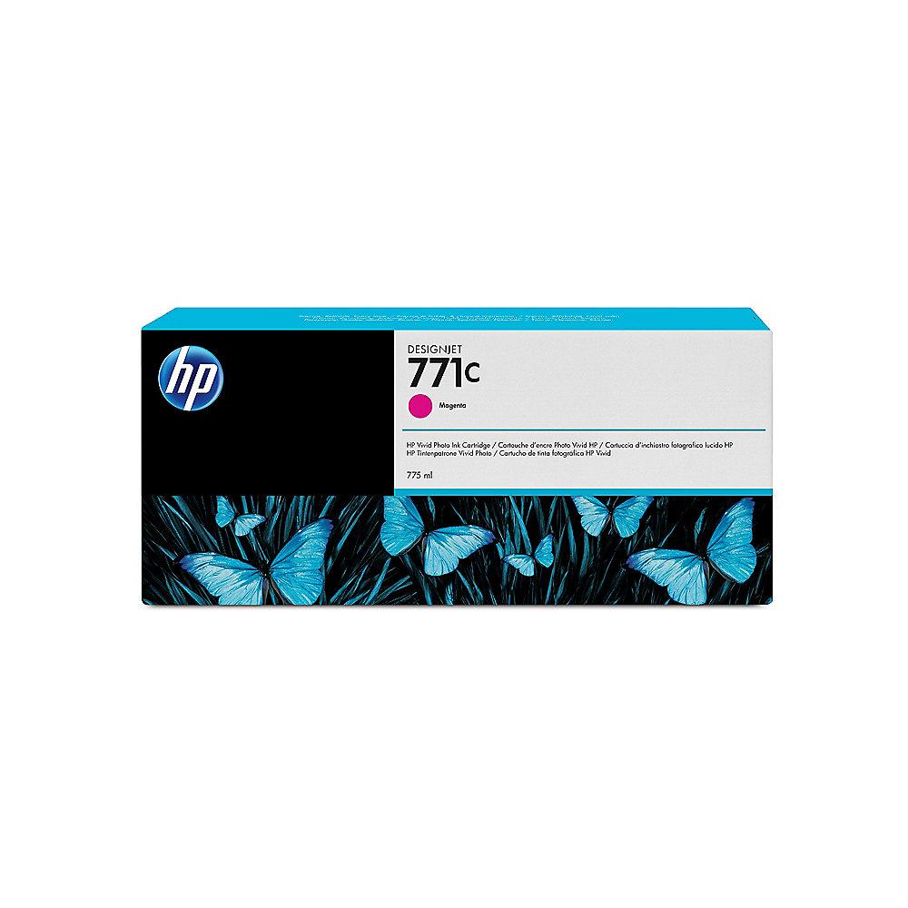 HP B6Y09A Original Druckerpatrone 711C Magenta