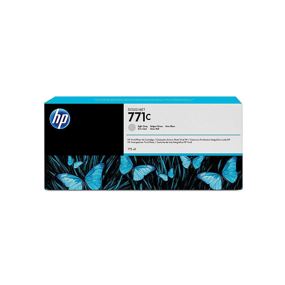 HP B6Y14A Original Druckerpatrone 711C Hellgrau