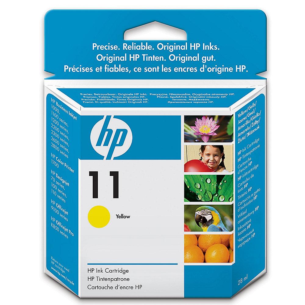 HP C4838AE Original Druckerpatrone 11 gelb