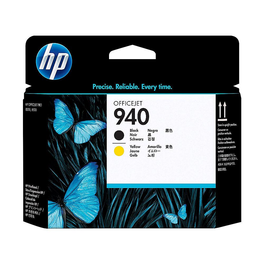 HP C4900A Original Druckkopf schwarz/gelb Officejet Pro Nr. 940
