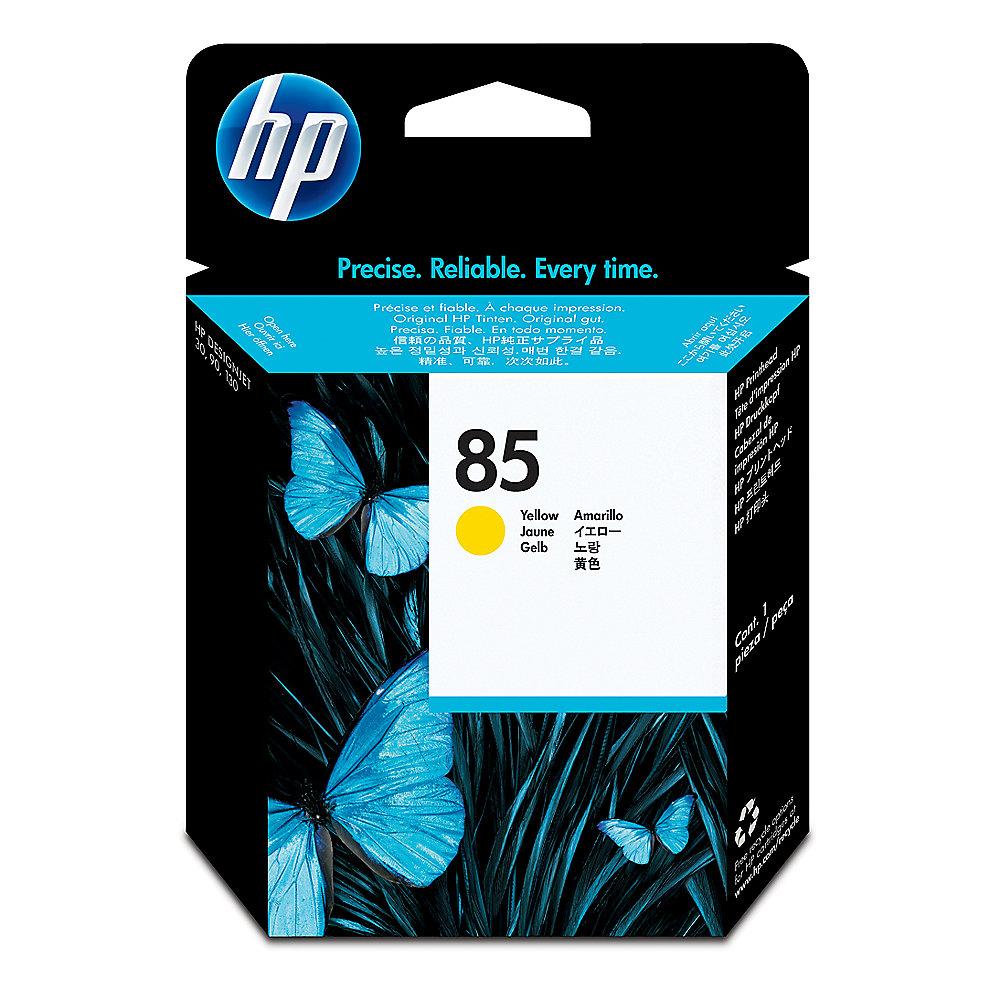 HP C9422A Original Druckkopf 85 gelb