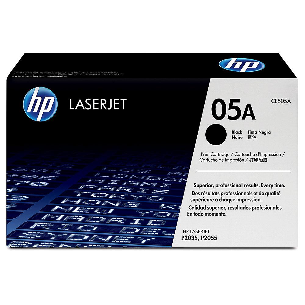 HP CE505A Original Tonerkassette 05A schwarz