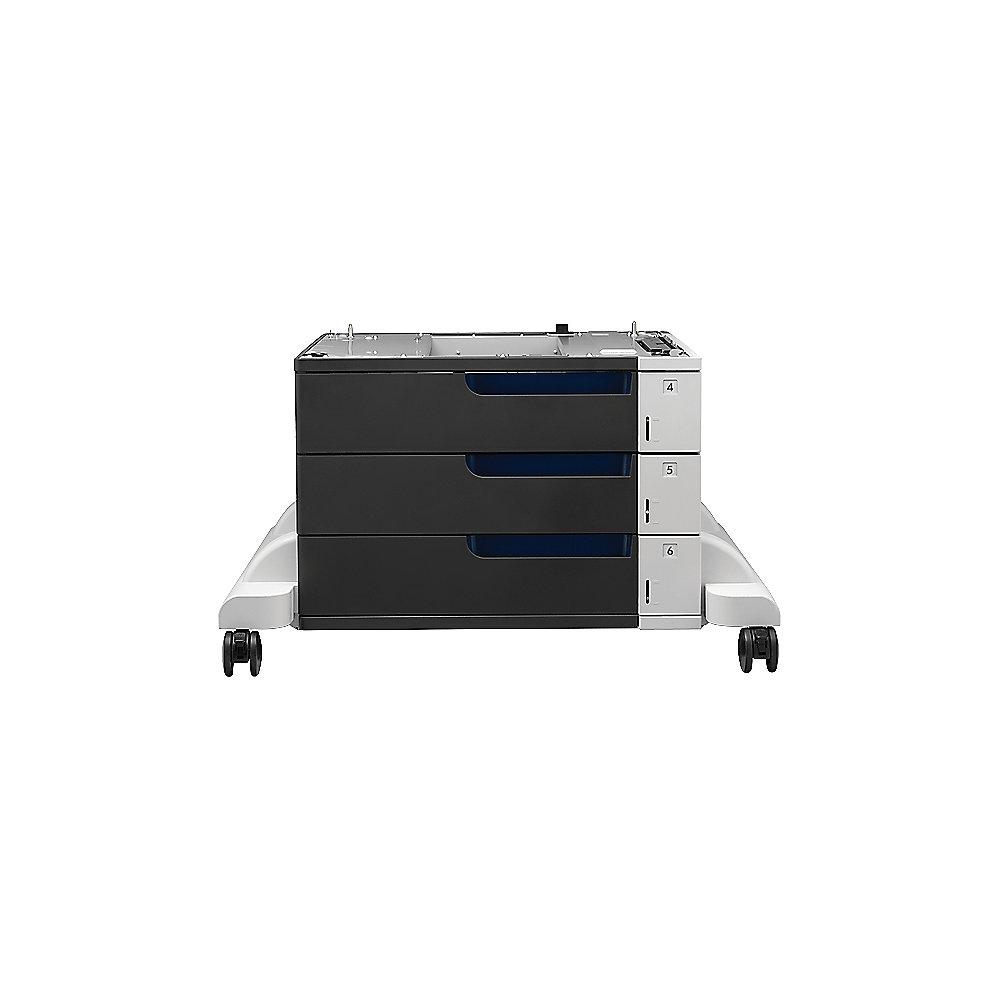 HP CE725A Druckerunterschrank mit Medienzuführung 1500 Blätter in 3 Schubladen