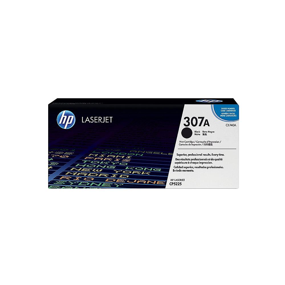 HP CE740A Original Tonerkassette 307A schwarz