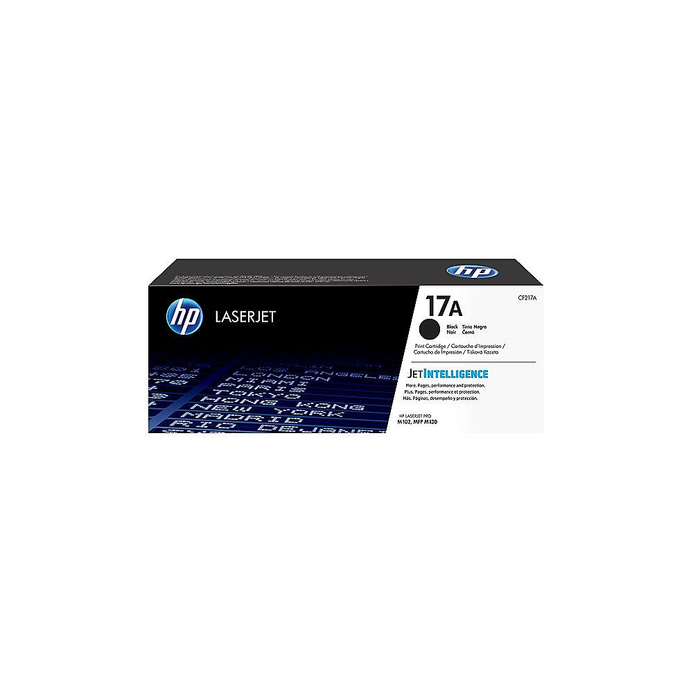 HP CF217A Original Tonerkassette 17A schwarz 1600 Seiten