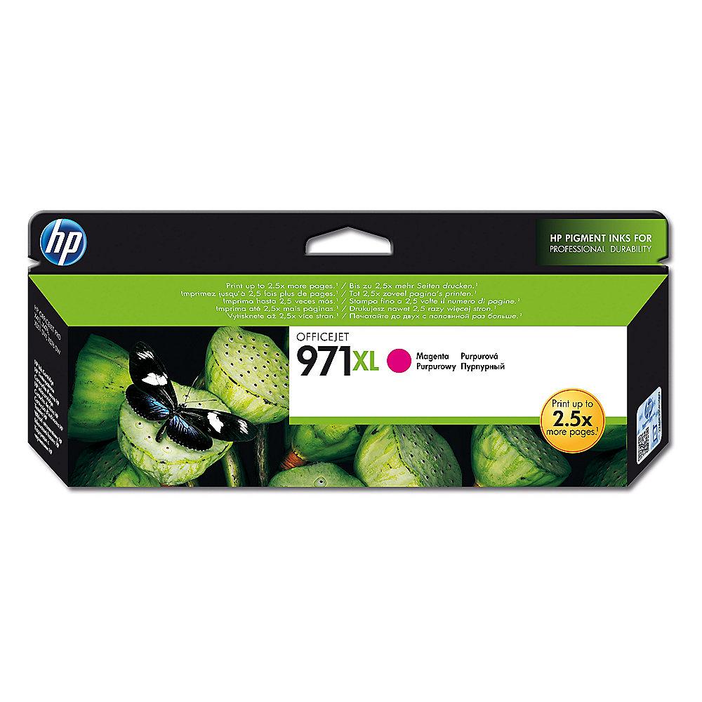HP CN627AE Original Druckerpatrone 971 XL magenta mit hoher Kapazität
