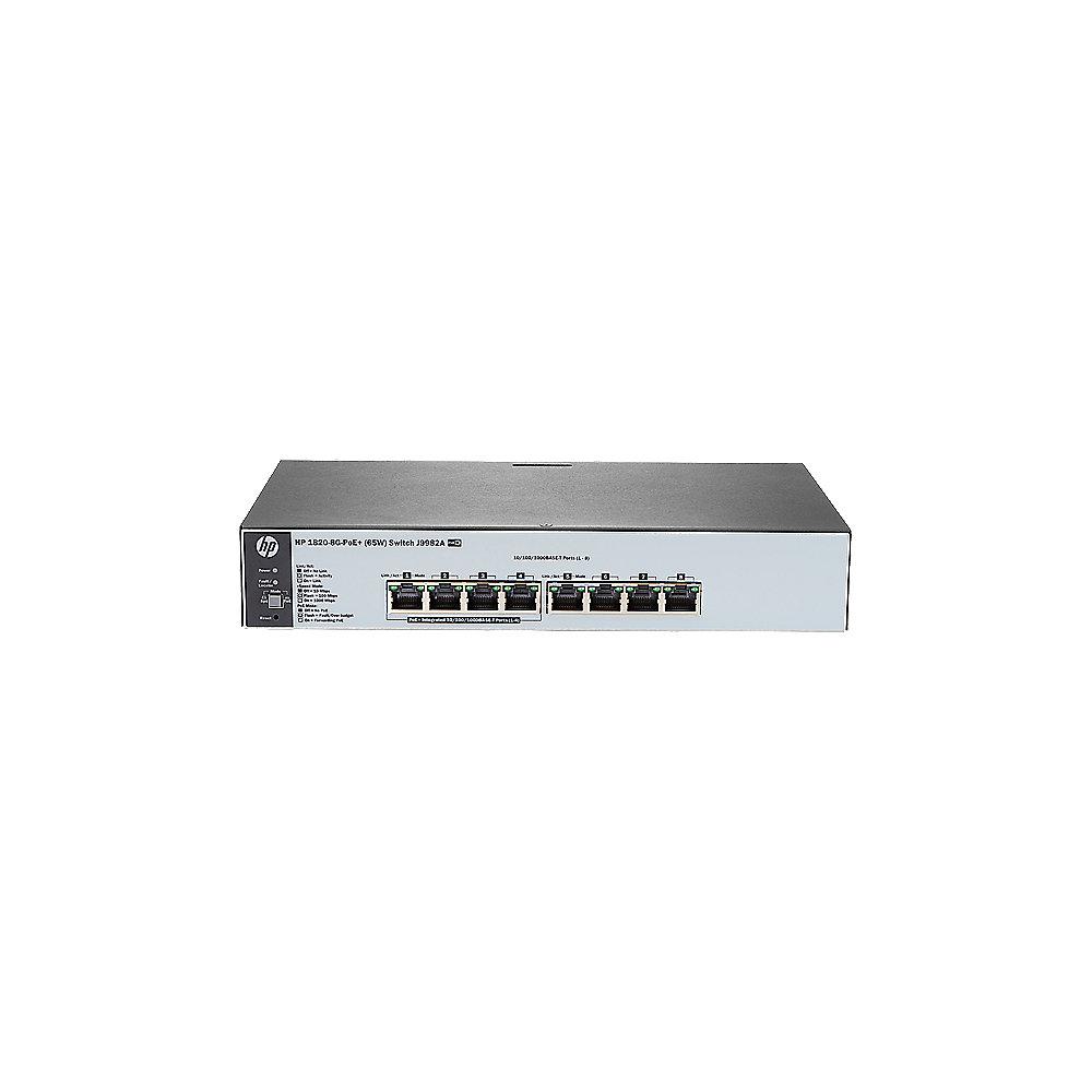 HP Enterprise 1820-8G-PoE  (65W) Switch verwaltet