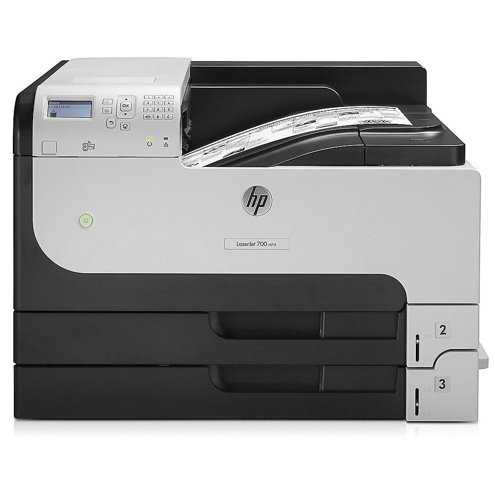 HP LaserJet Enterprise 700 M712dn S/W-Laserdrucker LAN
