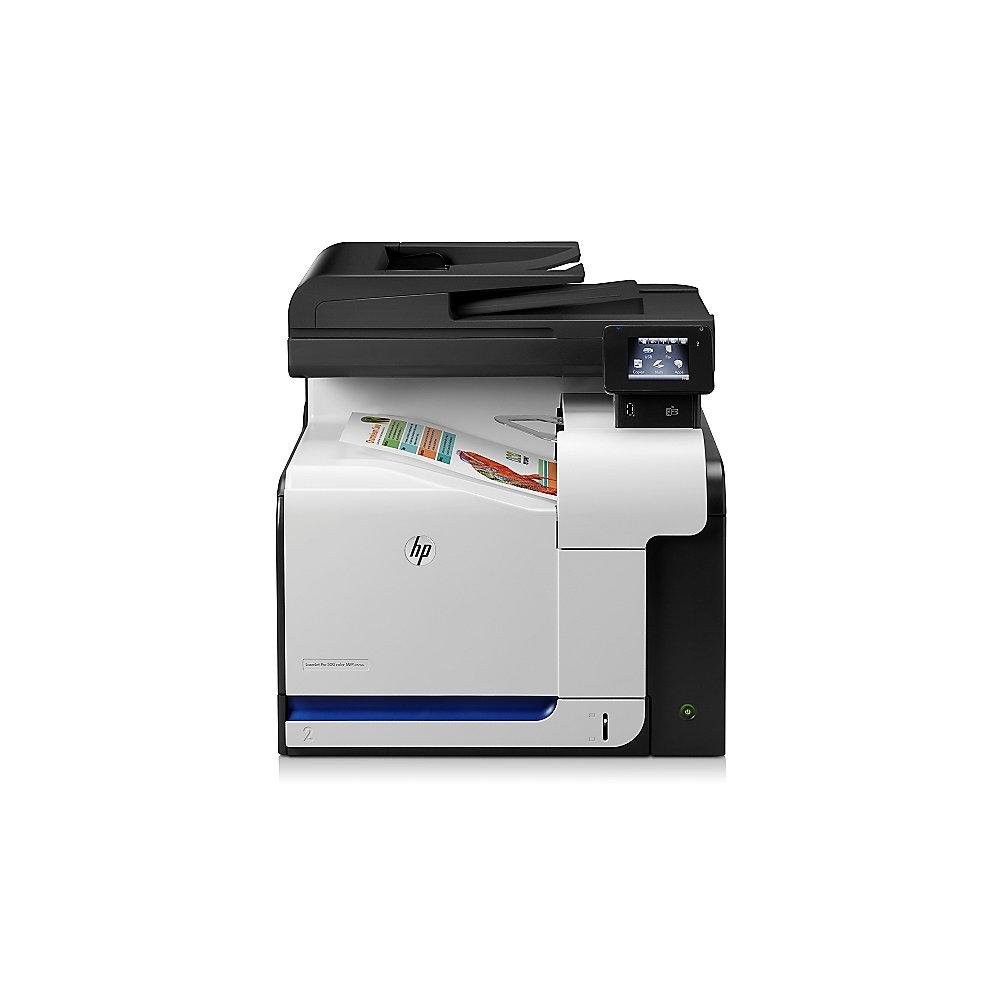 HP LaserJet Pro 500 color MFP M570dn Farblaserdrucker Scanner Kopierer Fax LAN