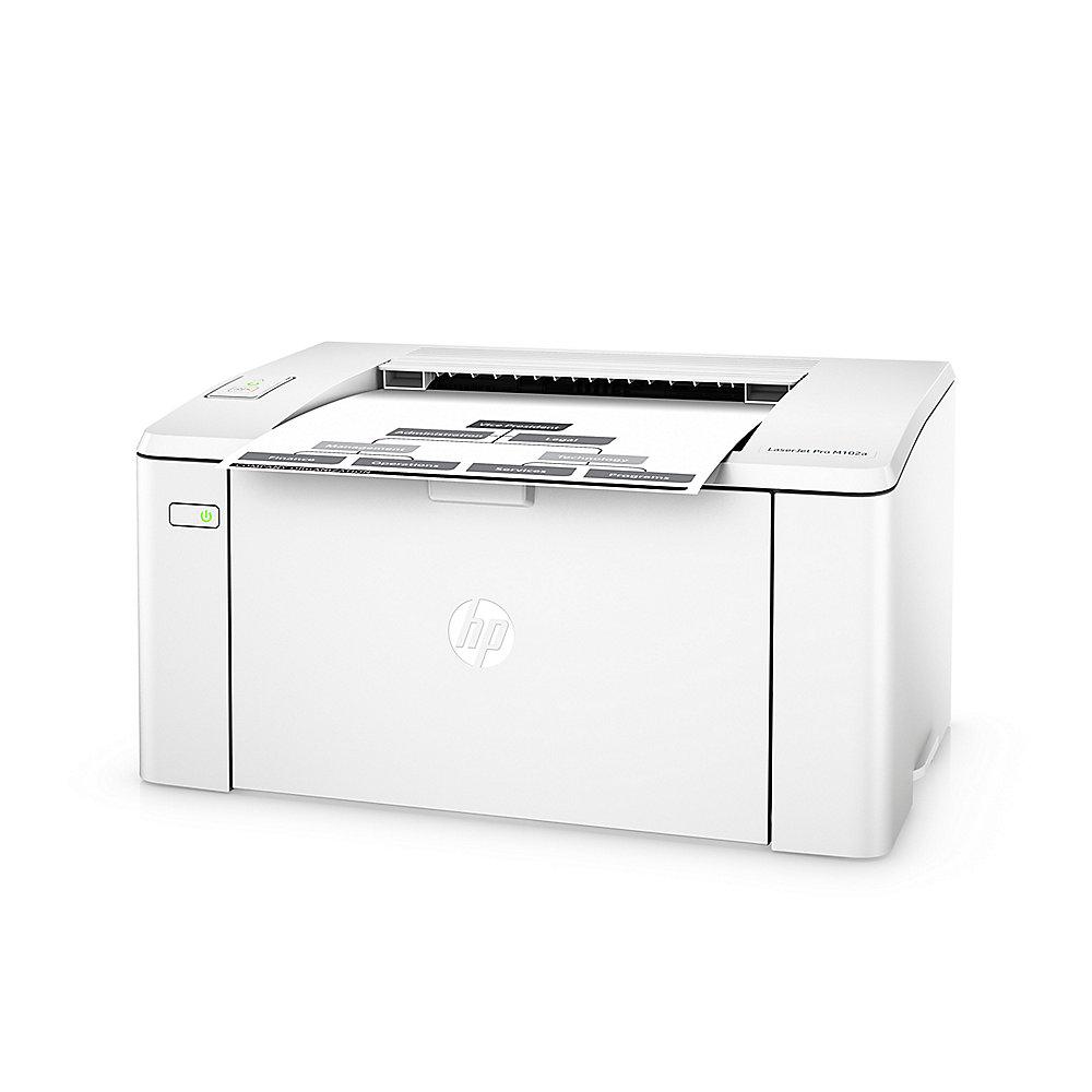 HP LaserJet Pro M102a S/W-Laserdrucker USB