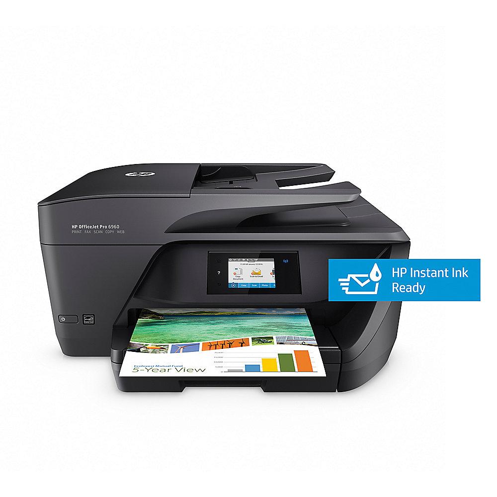 HP OfficeJet Pro 6960 Multifunktionsdrucker Scanner Kopierer Fax WLAN LAN