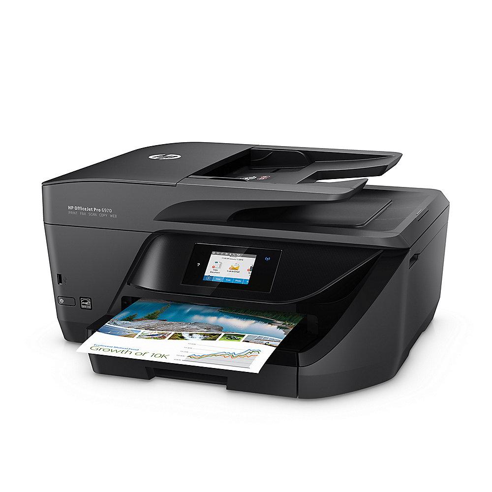 HP OfficeJet Pro 6970 Multifunktionsdrucker Scanner Kopierer Fax WLAN LAN