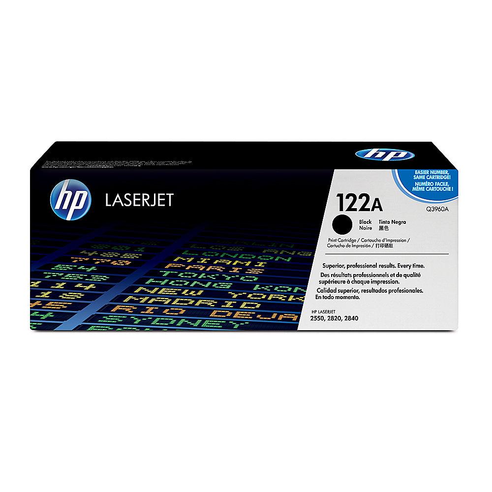 HP Q3960A Original Tonerkassette 122A Schwarz für ca. 5.000 Seiten
