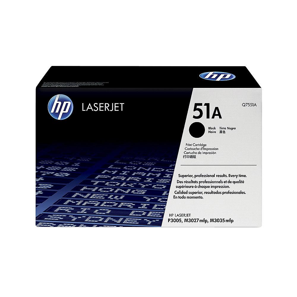 HP Q7551A Original Tonerkassette 51A schwarz