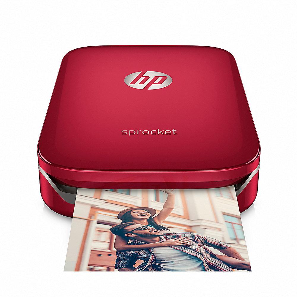 HP Sprocket mobiler Fotodrucker rot