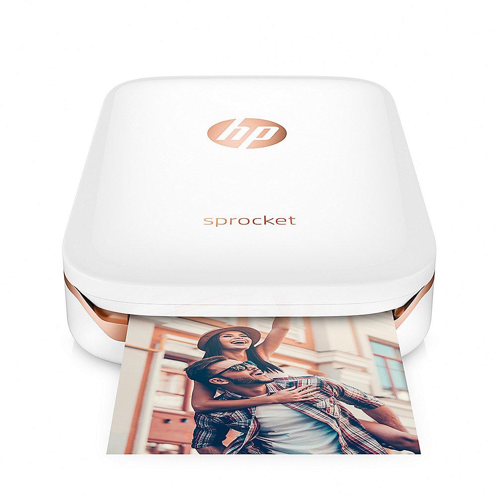 HP Sprocket mobiler Fotodrucker weiß