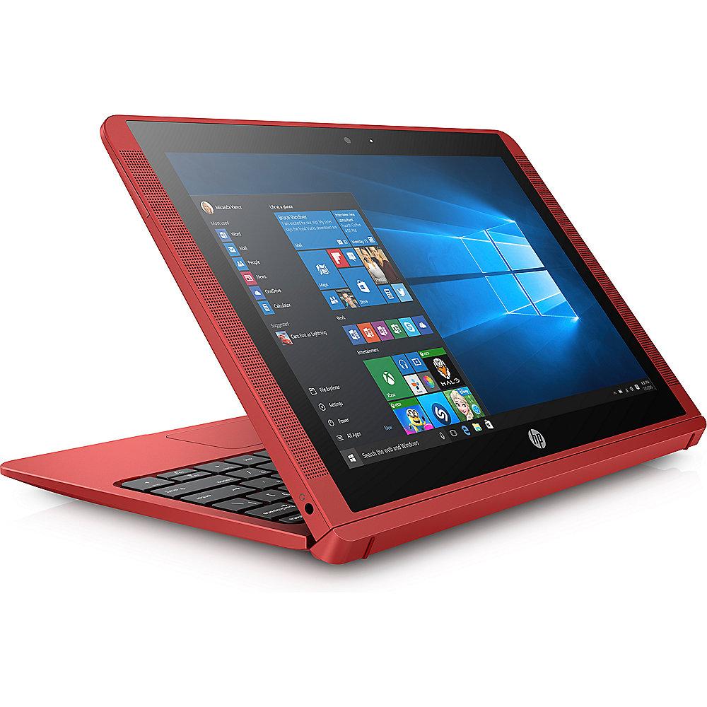 HP x2 10-p001ng 2in1 Touch Notebook rot x5-Z8350 32GB eMMC HD Windows 10