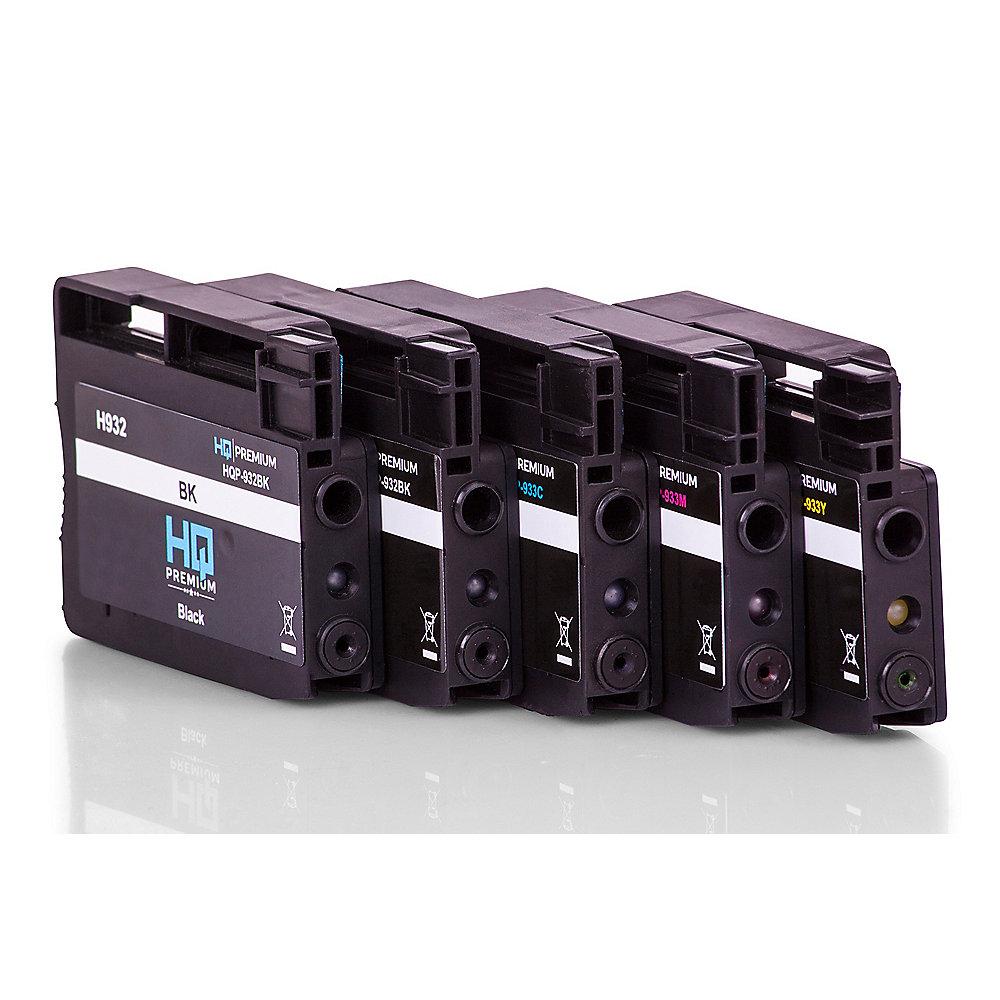 HQ-Premium Tintenpatronen Multipack ersetzt HP 932XL 933XL