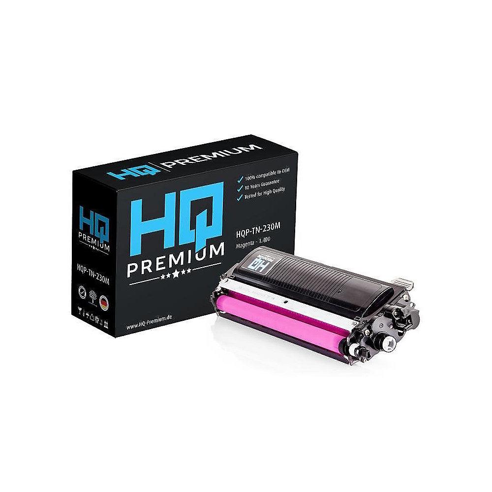 HQ-Premium Toner ersetzt Brother TN-230M Magenta für ca. 1.400 Seiten