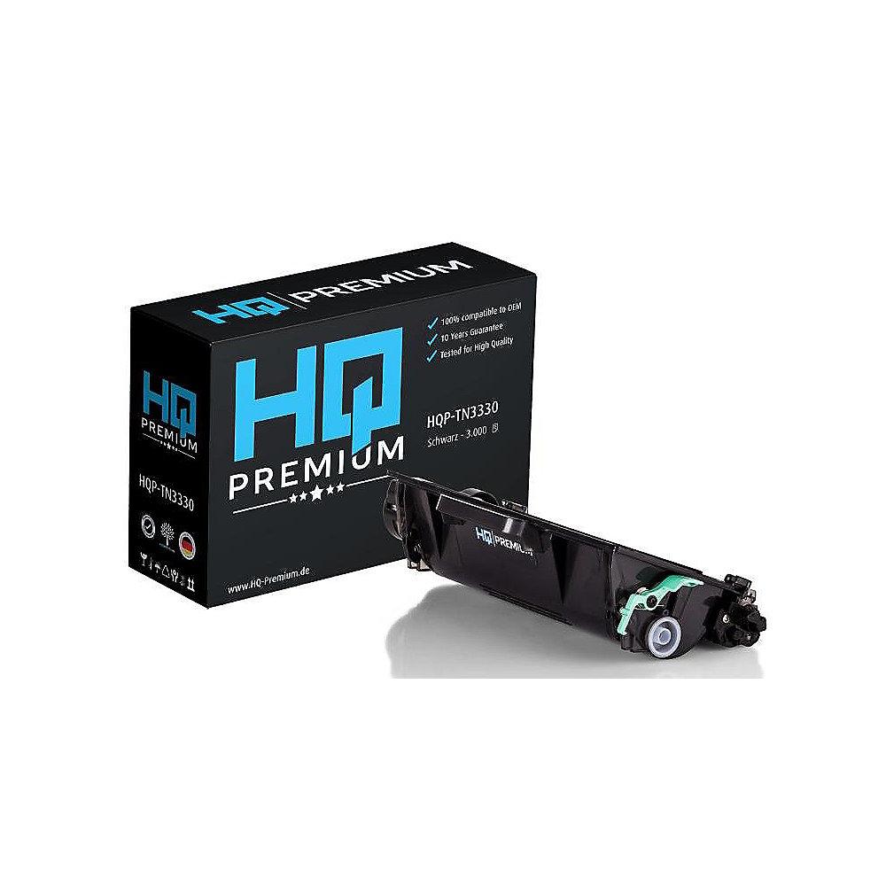 HQ-Premium Toner ersetzt Brother TN-3330 Schwarz für ca. 3.000 Seiten