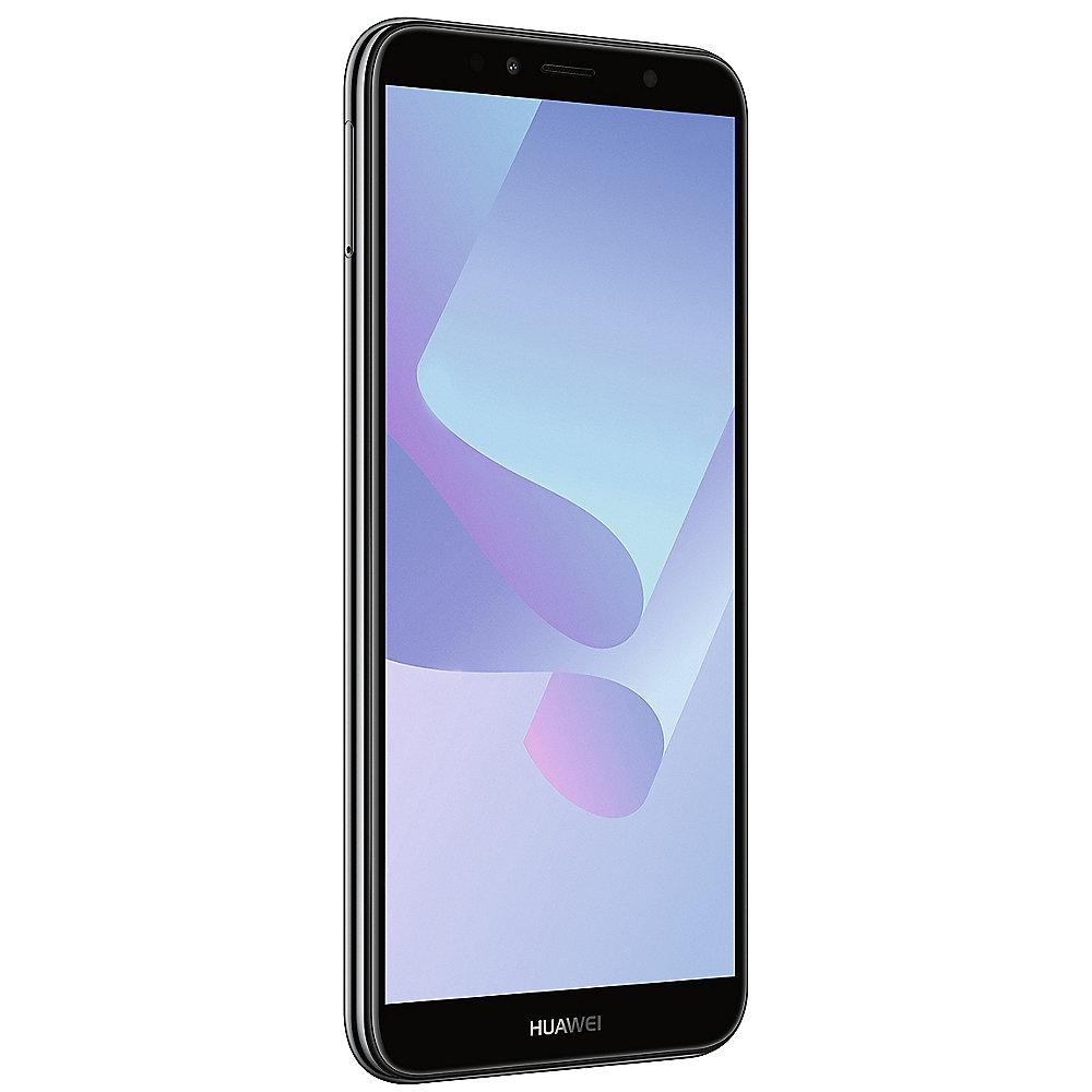 HUAWEI Y6 2018 Dual-SIM black Android 8.0 Smartphone