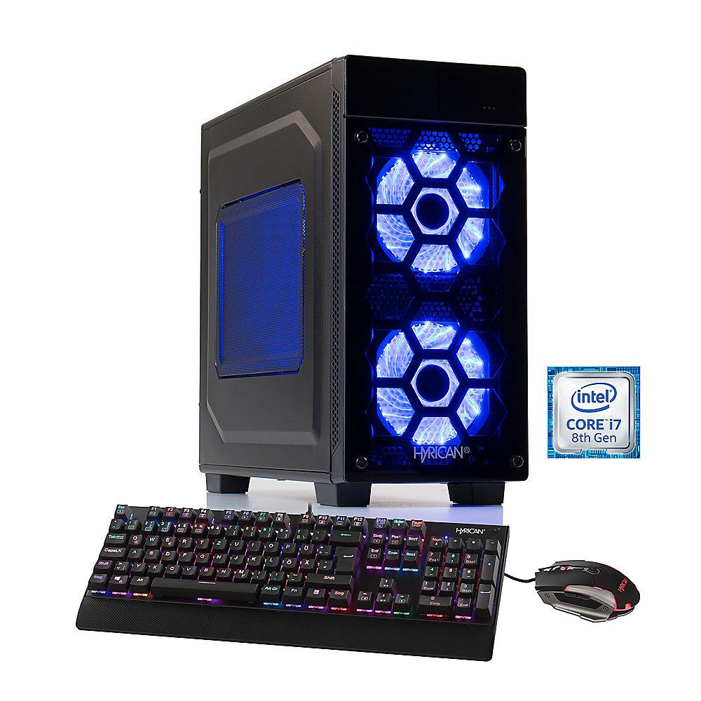 Hyrican Striker PC blue 5890 i7-8700K 16GB 1TB 240GB SSD GTX 1080 Windows 10, Hyrican, Striker, PC, blue, 5890, i7-8700K, 16GB, 1TB, 240GB, SSD, GTX, 1080, Windows, 10