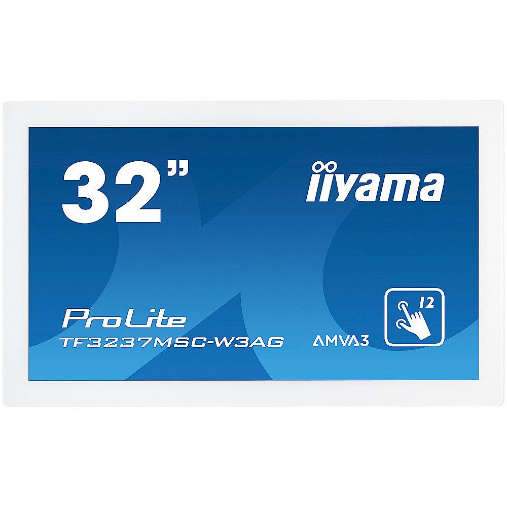 iiyama TF3237MSC-W3AG 31.5"/80cm AMVA3-Panel Multi-Touch Monitor