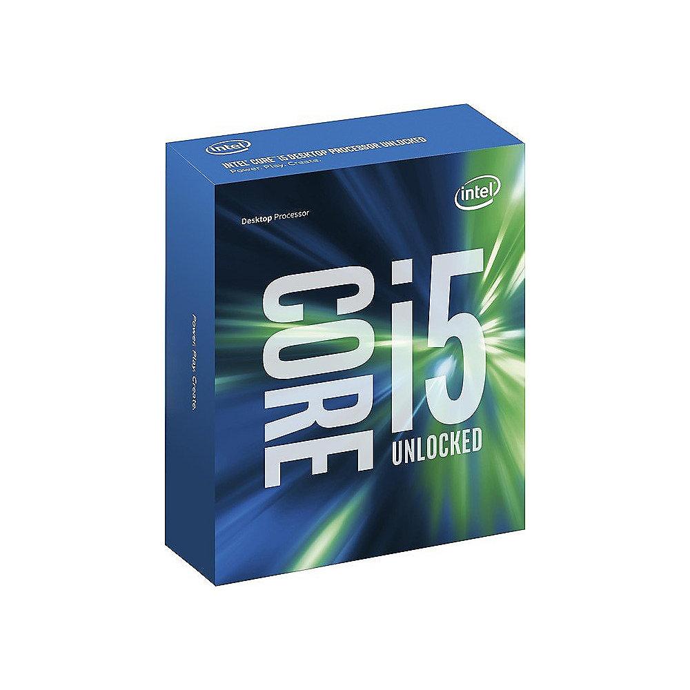 Intel Core i5-6600K 4x3.5GHz 6MB-L3 Turbo/IntelHD Sockel 1151 (Skylake), Intel, Core, i5-6600K, 4x3.5GHz, 6MB-L3, Turbo/IntelHD, Sockel, 1151, Skylake,