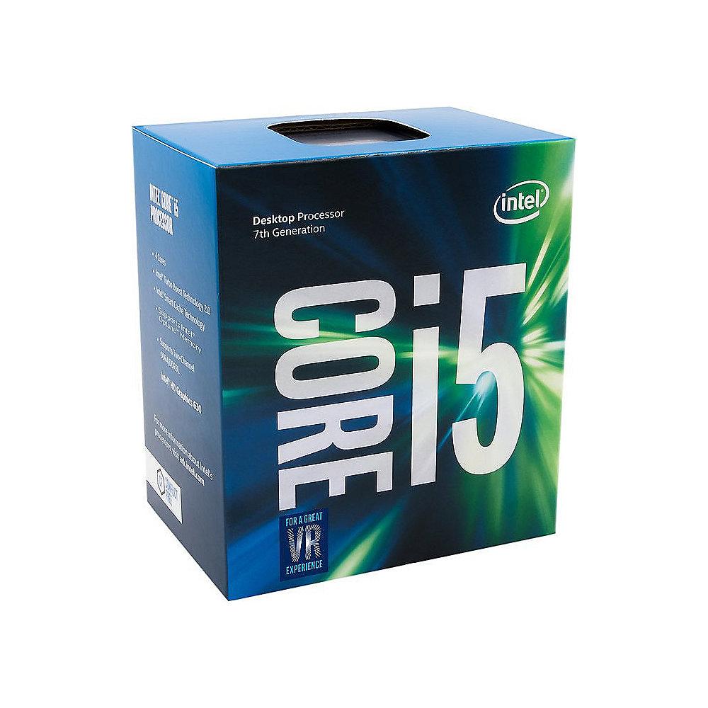 Intel Core i5-7600 4x 3,5 GHz 6MB-L3 Turbo/IntelHD Sockel 1151 (Kabylake)