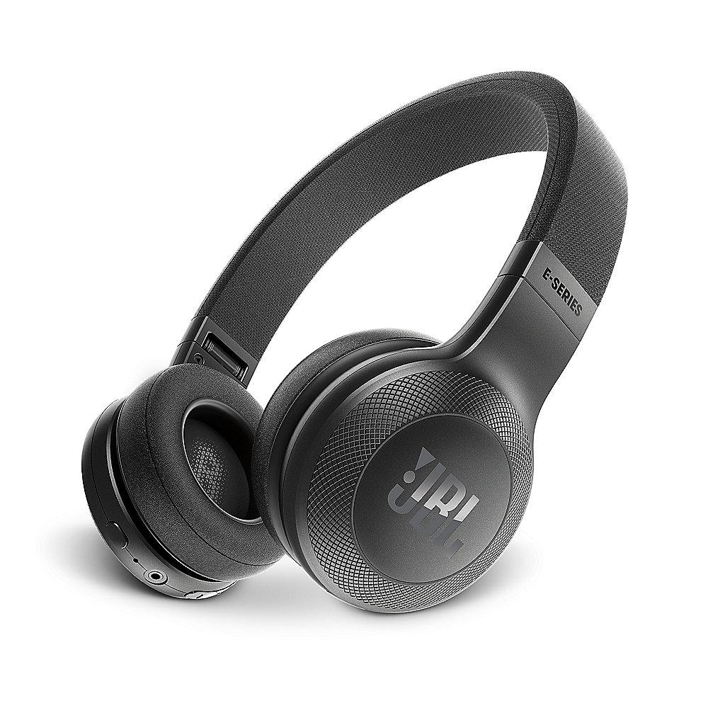 JBL E45BT Schwarz - On Ear - Bluetooth Kopfhörer mit Mikrofon