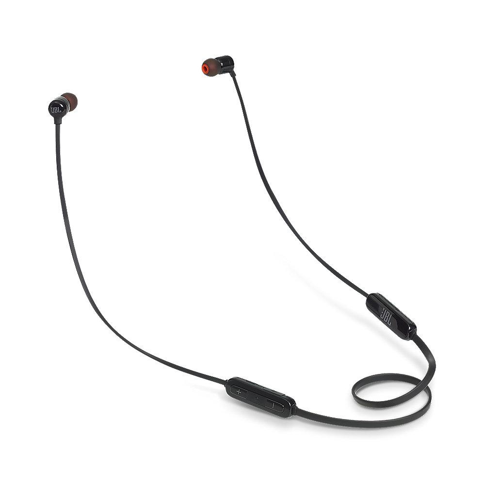 JBL T110BT Schwarz - Bluetooth In Ear-Kopfhörer mit Mikrofon