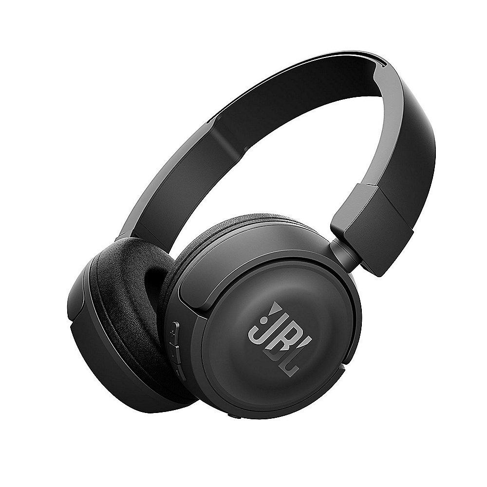 JBL T450BT Schwarz - On Ear-Bluetooth Kopfhörer mit Mikrofon