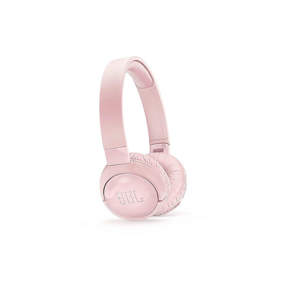 JBL TUNE 600BTNC Pink - On Ear-Noise-Cancelling Bluetooth Kopfhörer Mikrofon
