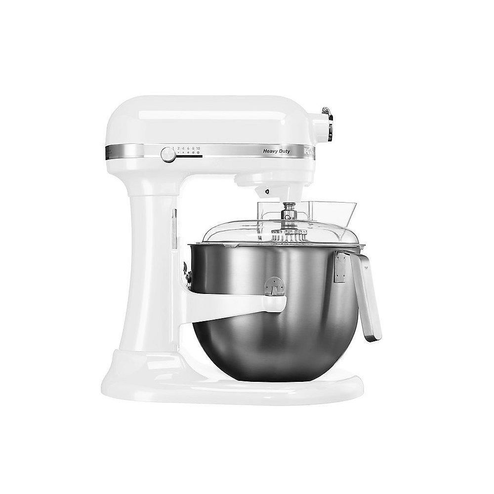 KitchenAid 5KSM7591XEWH Heavy Duty Küchenmaschine 500W 6,9L weiß