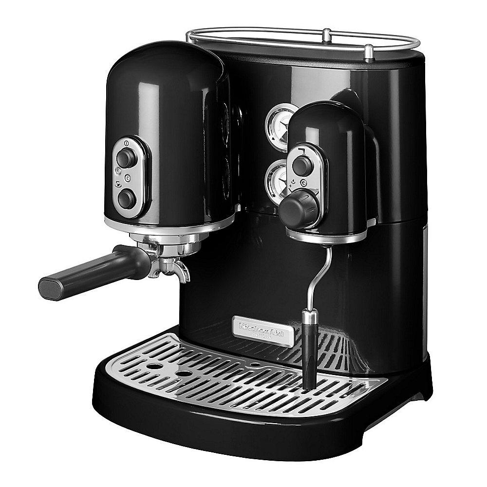 KitchenAid ARTISAN 5KES2102EOB Espressomaschine Siebträger onyx schwarz