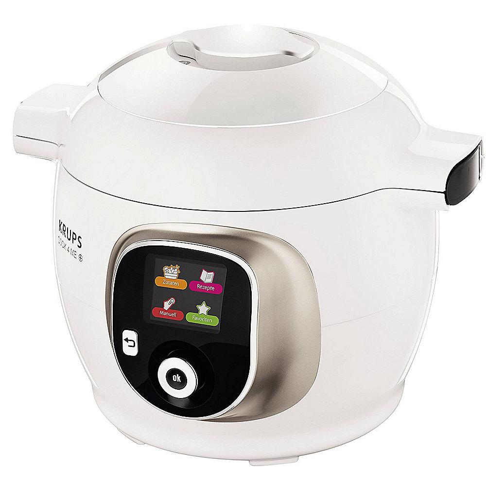 Krups CZ7101 Cook4Me Multikocher  6l, 1200 W, weiß/grau