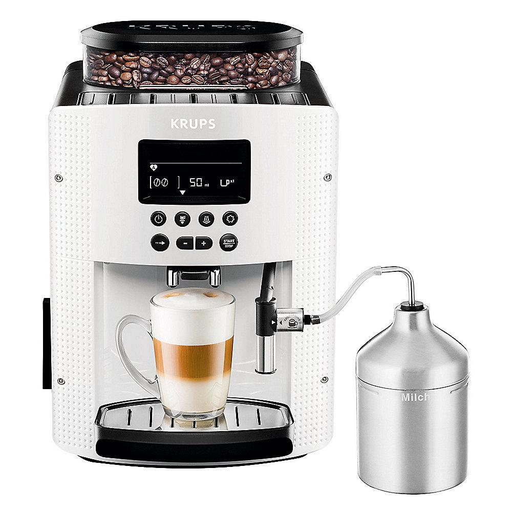 Krups EA 8161 Espresso-Kaffee-Vollautomat Weiß