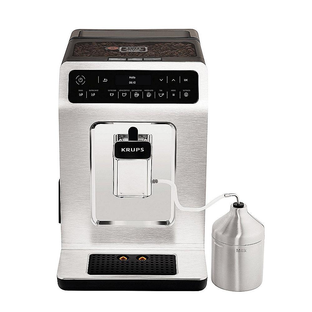 KRUPS EA891C Evidence One-Touch-Cappuccino Kaffeevollautomat Alu/Chrom, KRUPS, EA891C, Evidence, One-Touch-Cappuccino, Kaffeevollautomat, Alu/Chrom