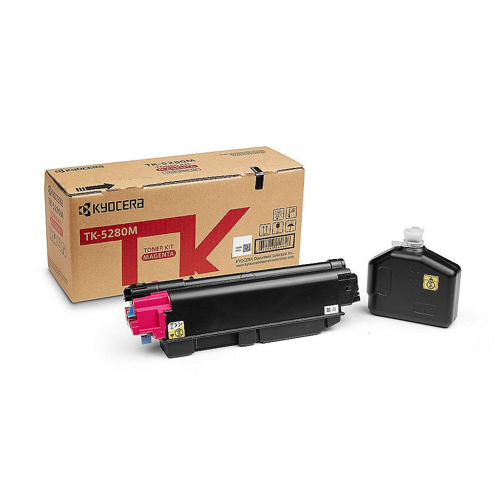 Kyocera Original Toner TK-5280M / 1T02TWBNL0 Magenta für ca. 11.000 Seiten