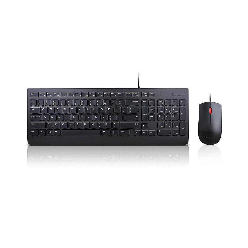 Lenovo Essential Kabelgebundenes Tastatur-Maus-Set