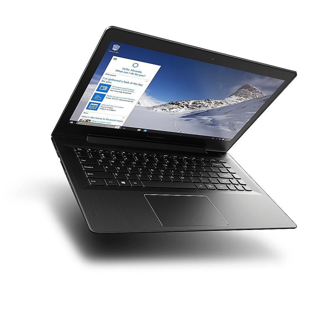 Lenovo IdeaPad 500S-14ISK Notebook schwarz i5-6200U Full HD matt SSD Win 10