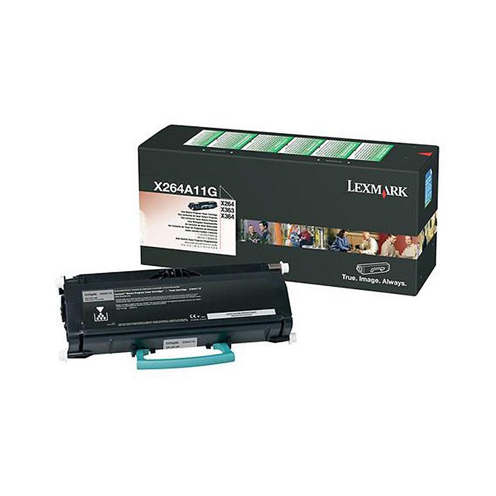 Lexmark 0X264A11G Toner schwarz