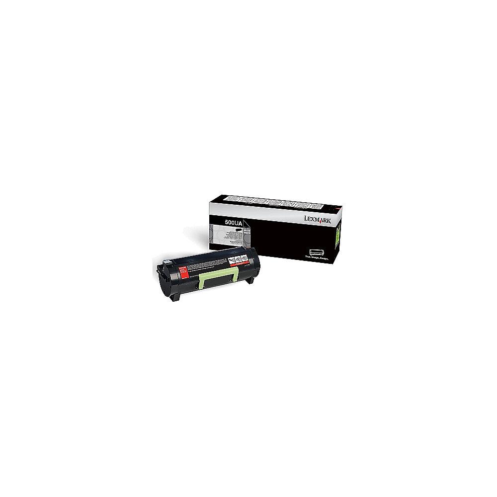 Lexmark 50F0XA0 Toner 500XA schwarz 10.000 Seiten