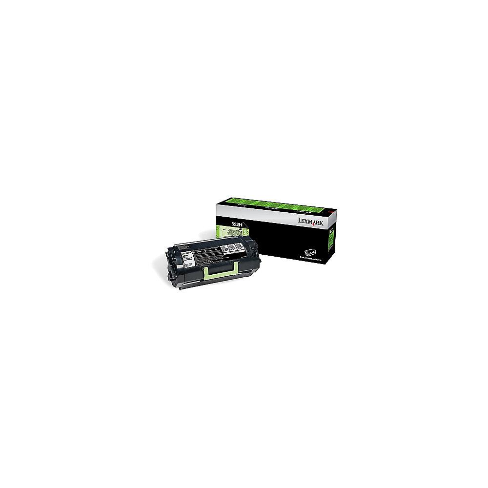 Lexmark 522H Rückgabe-Toner Schwarz für ca. 25.000 Seiten