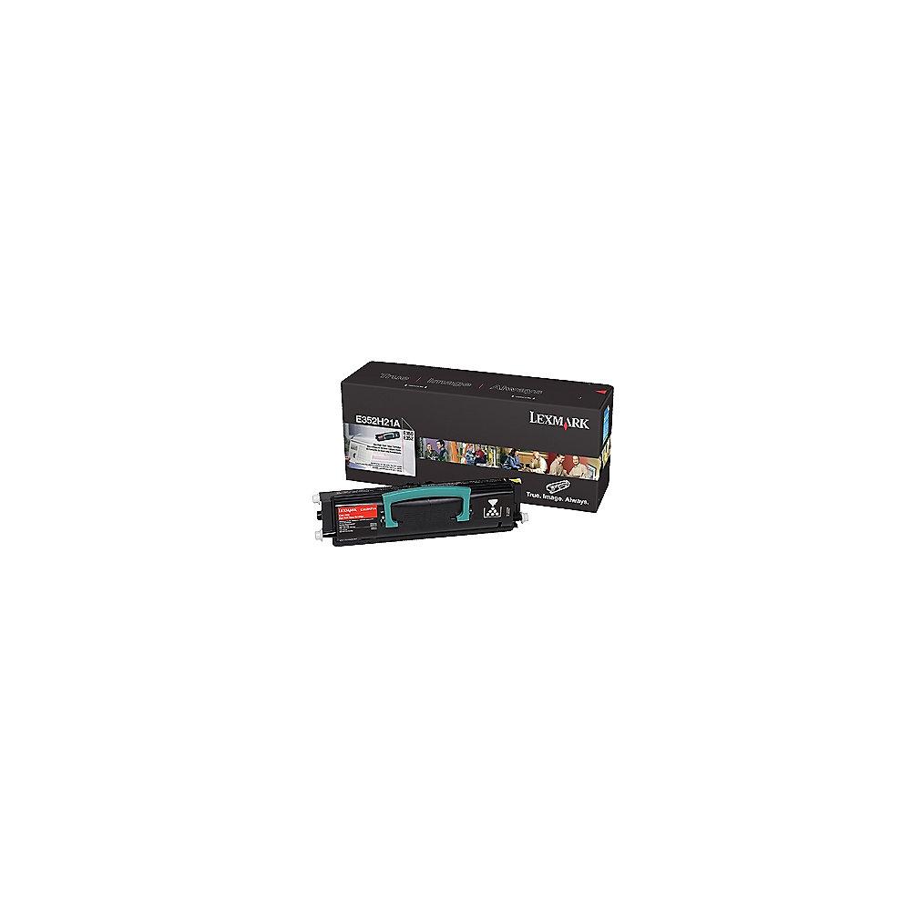Lexmark E352H21E Toner schwarz Original-Toner E35x 9.000 Seiten