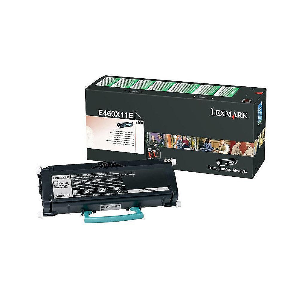 Lexmark E460X11E Rückgabe-Toner schwarz
