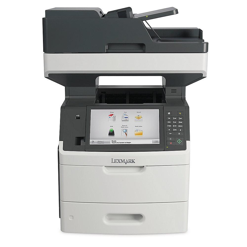 Lexmark MX711dhe (S/W-Laserdrucker, Scanner, Kopierer, Fax)