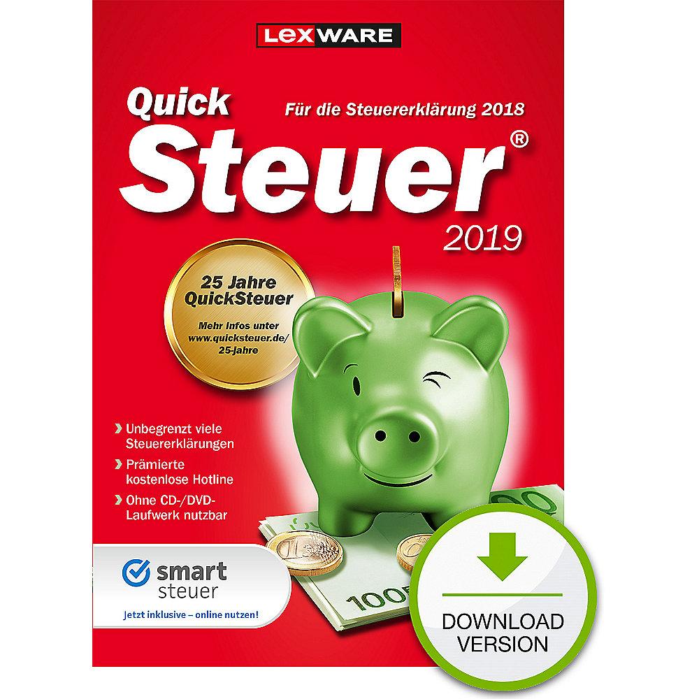 Lexware Quicksteuer 2019 ESD, Lexware, Quicksteuer, 2019, ESD